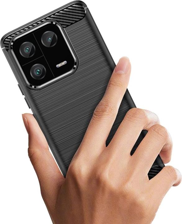 Produktbild Screenguard Xiaomi 13 Pro Hülle Carbon Brushed Soft TPU (Xiaomi 13 Pro)
