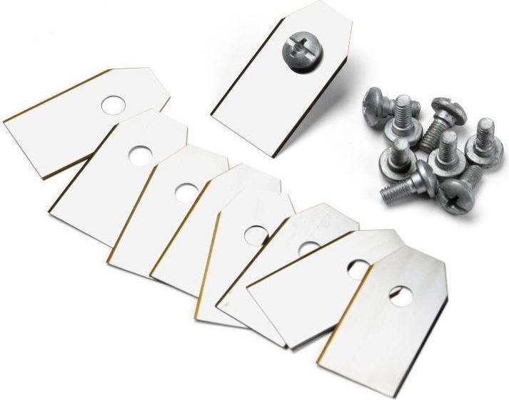 Husqvarna Ersatzmesser Automower 9 Klingen (Mähroboter, Rasenmäher Messer + Ersatzmesser Gartenmaschinen)