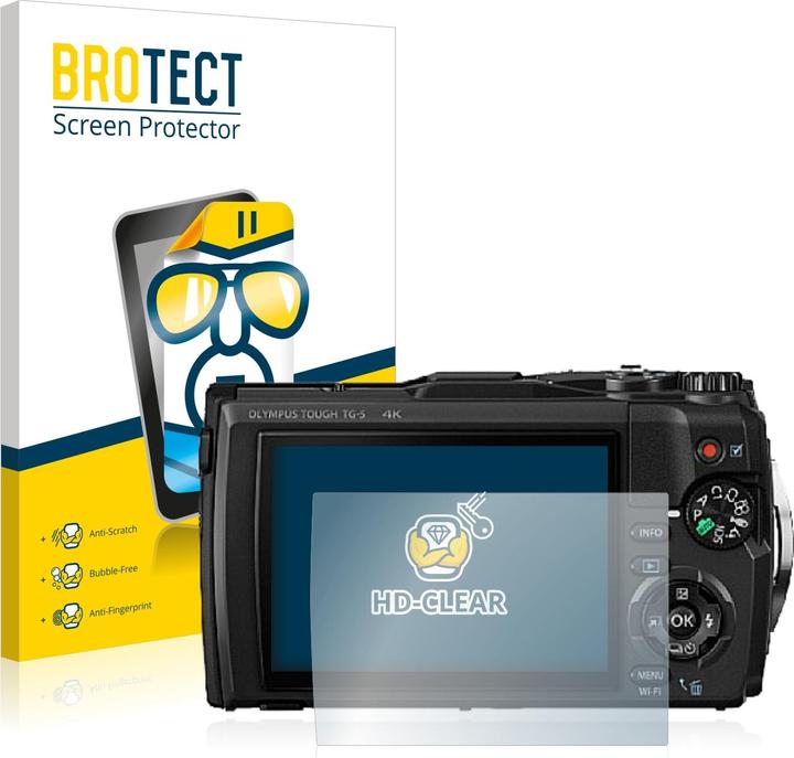 BROTECT Protection Clair (Protecteur d'écran, Tough TG-5)
