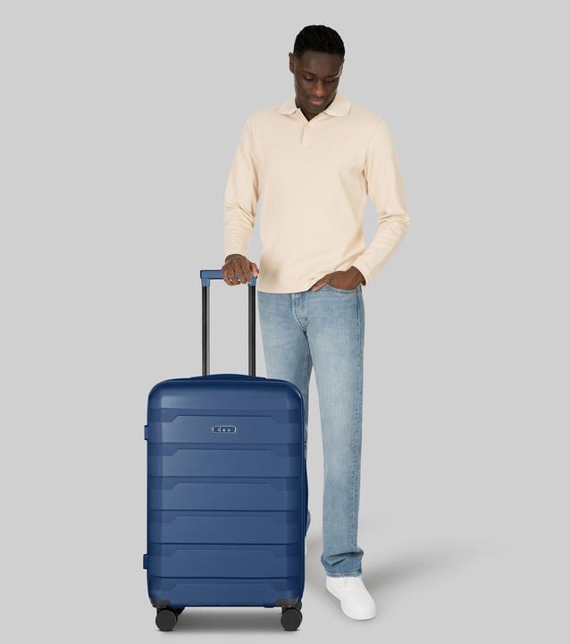 Produktbild D&N South Dakota 4 Rollen Trolley M 66 cm mit Dehnfalte (62 l)