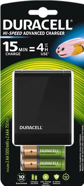 Produktbild Duracell Ion Speed 4000 (1 Stk., AA, AAA, 1300 mAh, Ladegerät ohne Akku)