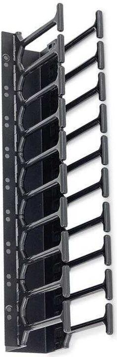 Produktbild Triton RAB-VP-H10-X1 - Kabelführungspanel 10 HE, Kammschiene zweireihig