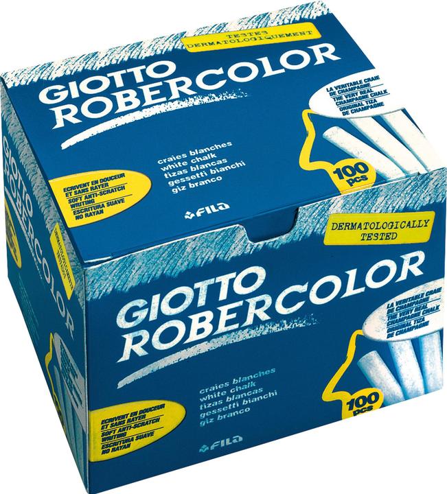 Immagine prodotto Giotto ROBERCOLOR - pastelli per lavagna (Bianco, 100 x)