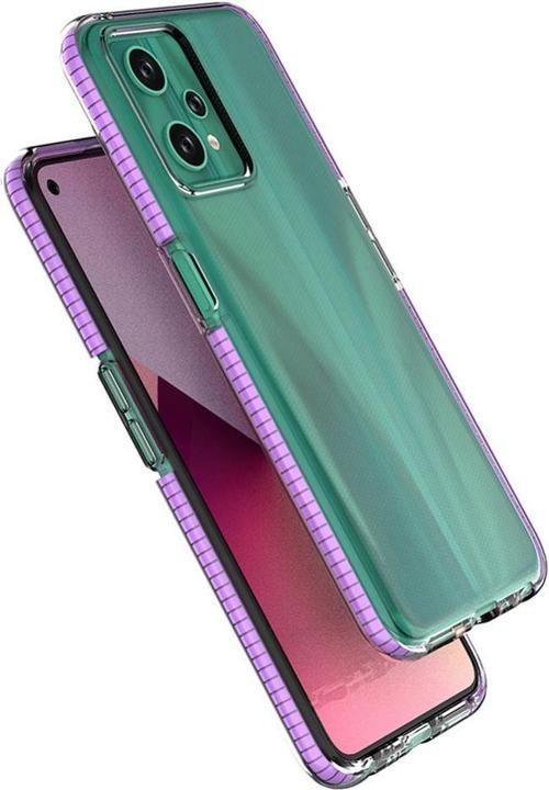 Actual product image Hurtel Spring Case case for Realme 9 Pro silicone cover with frame black (Realme 9 Pro)