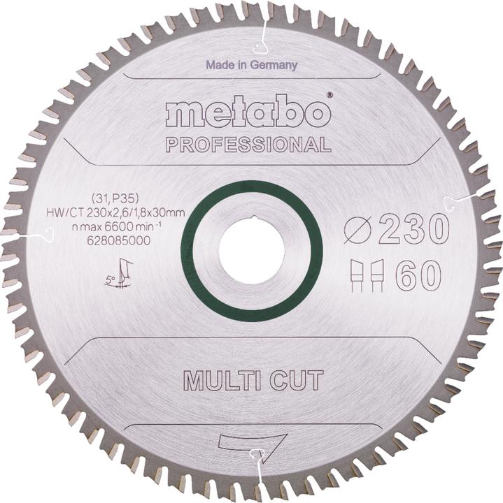 Productafbeelding Metabo CirkelzaagbladHW/CTx30x26/8