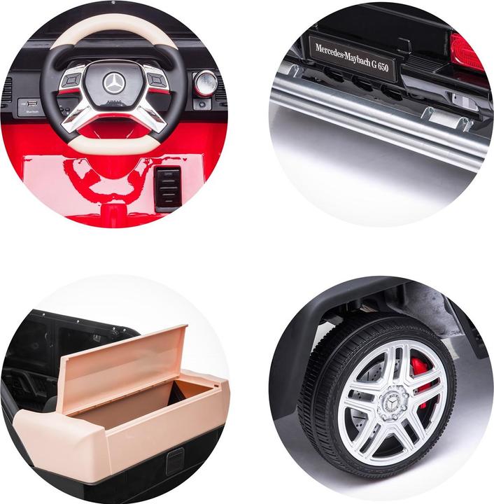 Produktbild Chipolino Kinderauto Elektroauto Maybach G650 (12 V)