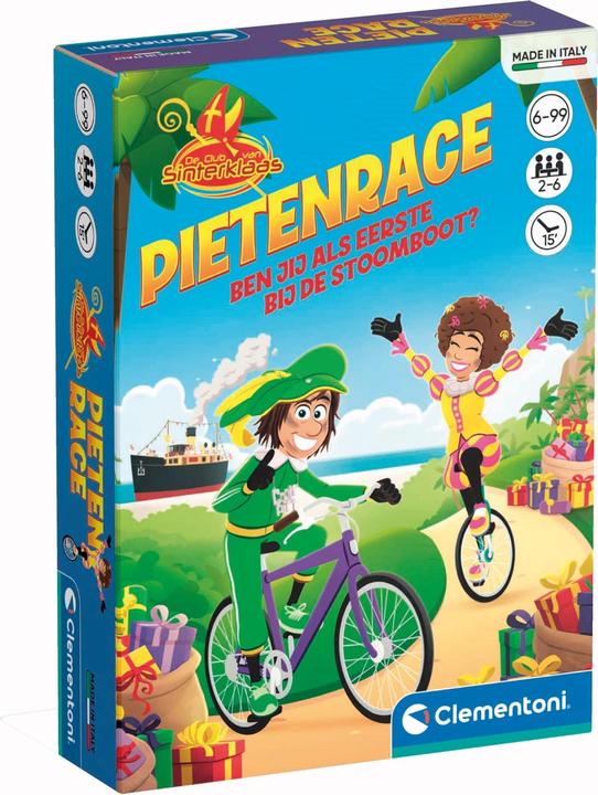 Actual product image Clementoni Club of Sinterklaas Pietenrace board game