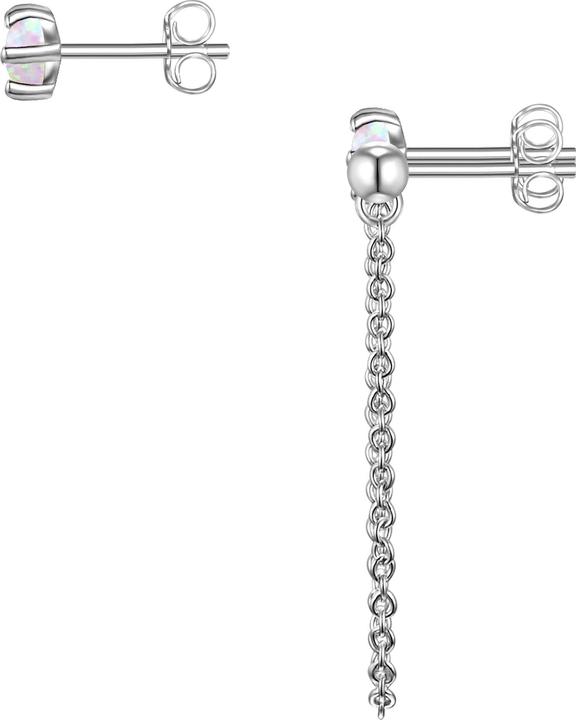 Image du produit Glanzstücke München Femme argent sterling opale (synth.) argent - 26621 (Argent Sterling)