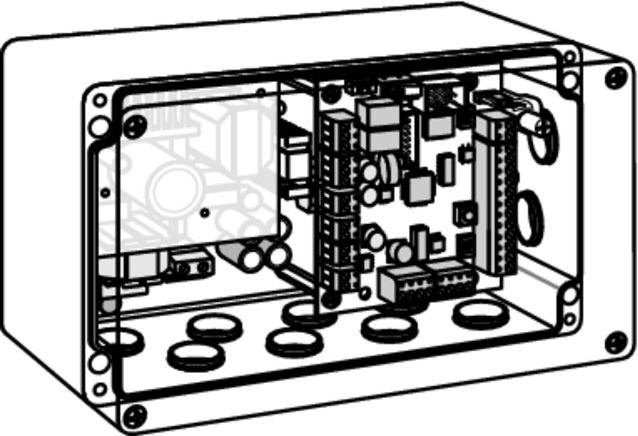 Produktbild Dormakaba Motorschlosssteuerung SVP-S 34 DCW zu SVP 2000 (Indoor)