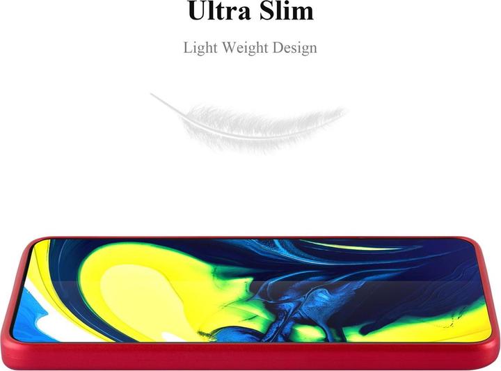 Actual product image Cadorabo TPU Matt Metallic Cover (Samsung Galaxy A80)