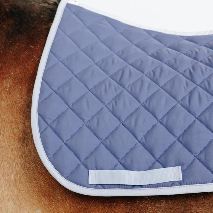 Image du produit Fouganza Tapis de selle équitation poney - 100 bleu comète