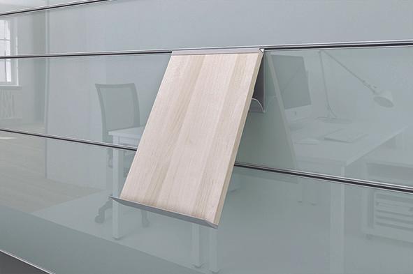 Produktbild OK-Line Grundprofi für Buchstütze / Präsentationsregal Wall System (1 Stk.)