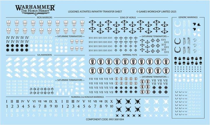Produktbild Games Workshop Warhammer 30k - Legiones Astartes : MKII Assault Squad (Kunststoff)