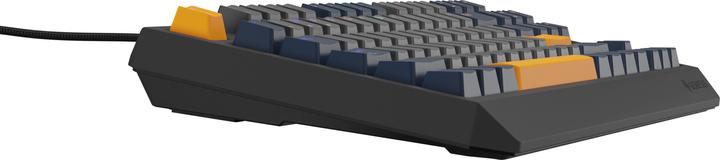 Actual product image Genesis herní klávesnice THOR 230/TKL/RGB/Outemu Panda/Drátová USB/US layout/Naval Blue Negative (US, Cable)