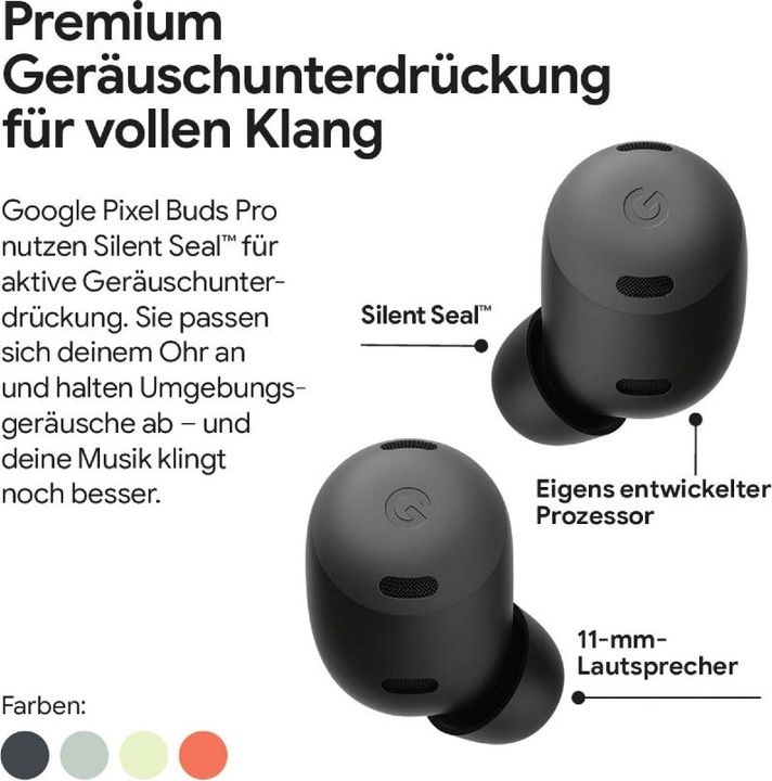 Image du produit Google Pixel Buds Pro (ANC, 7 h, Sans fil)