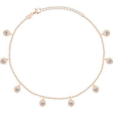 Brilio, Armschmuck, Silver - Elegant bronze bracelet with zircons BRC70R