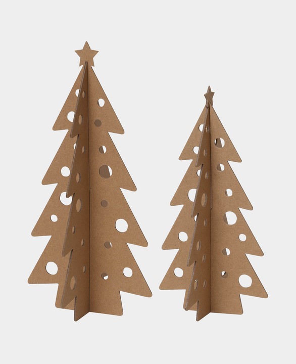 Actual product image I Am Creative Christmas tree set DIY, 4 pcs.