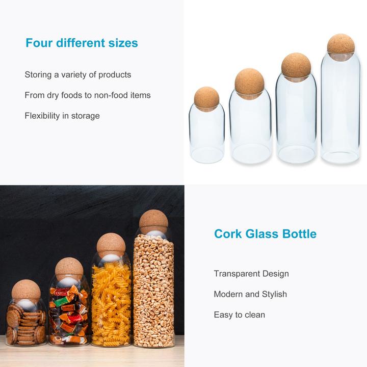 Actual product image Intirilife Aufbewahrungsbehälter Vorratsglas Set (1.20 l)