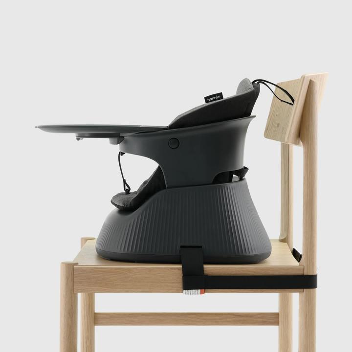 Actual product image Hannie portable high chair Charcoal Black - PHC001BC02 (High chair booster seat)