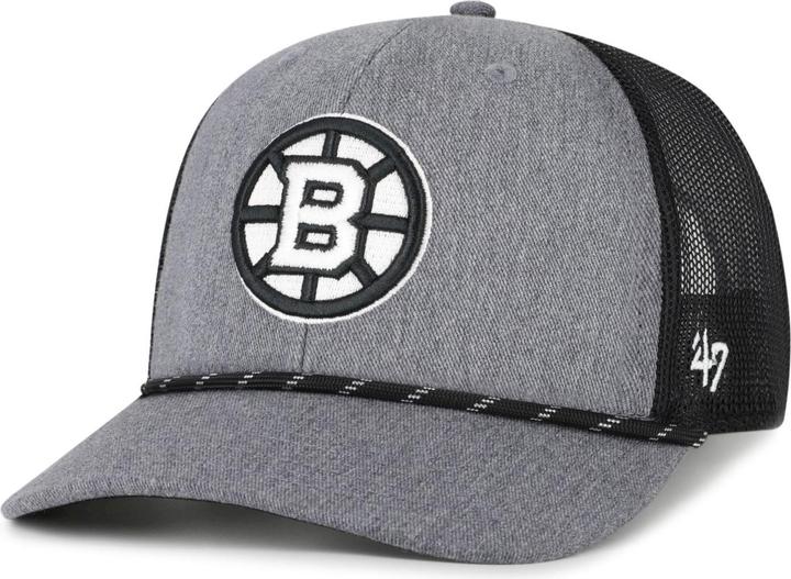 Produktbild 47 Brand Mesh Snapback Trucker Cap - Rope Boston Bruins (One Size)