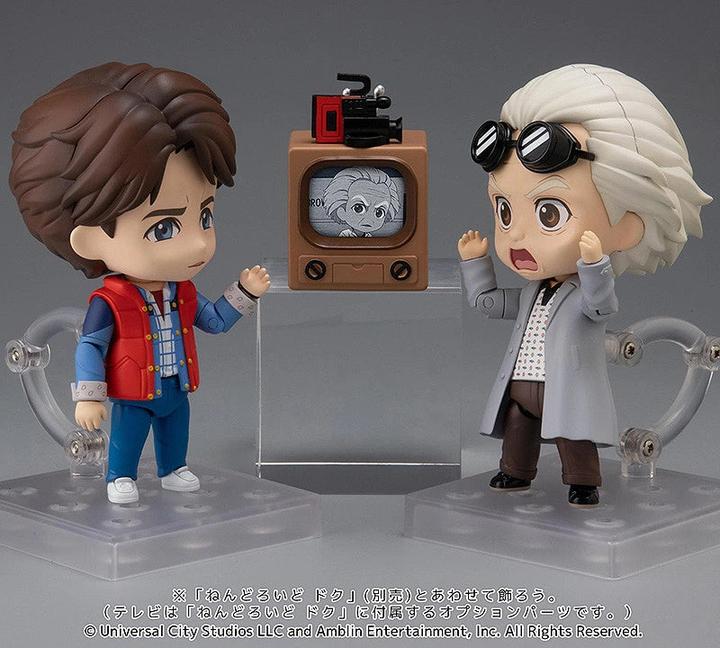 Actual product image 1000toys Back to the Future Nendoroid PVC Action Figure Marty McFly 10 cm