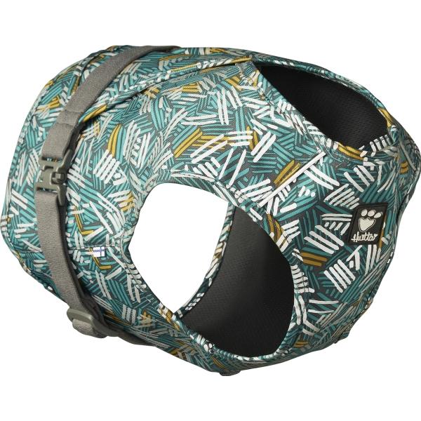 Hurtta Safety Wrap ECO peacock 30-40 cm (30, 31, 32, 33, 34, 35, 36, 38, 40, Hundemantel), Hundebekleidung
