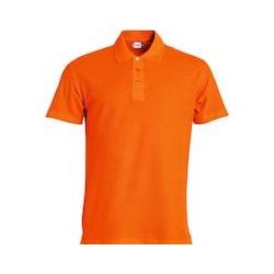 Local Media, Herren, Shirts, Poloshirt Clique Basic 028230, Baumwolle, Orange, Grösse 2XL, Orange