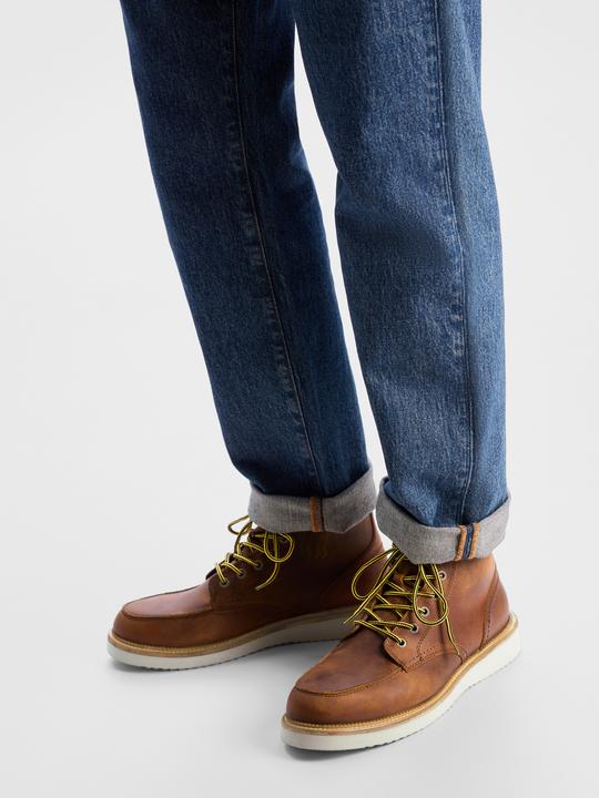 Actual product image Selected Moc Toe Leather Boots (40)