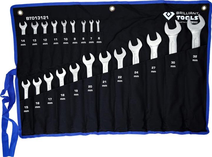 Actual product image KS Tools Ratchet ring spanner set (32 mm, 18 mm, 11 mm, 12 mm, 20 mm, 19 mm, 27 mm, 15 mm, 13 mm, 25 mm, 6 mm, 21 mm, 7 mm, 14 mm, 29 mm, 8 mm, 10 mm, 30 mm, 23 mm, 26 mm, 22 mm, 17 mm, 28 mm, 9 mm, 16 mm, 24 mm, 31 mm)
