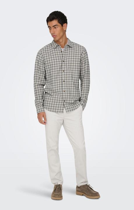 Produktbild Only & Sons Onsgudmund Ls Checked Shirt Noos (L)
