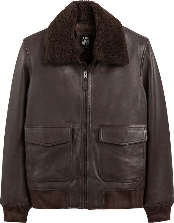 Produktbild La Redoute Collections Lederjacke im Bomberstil (M)