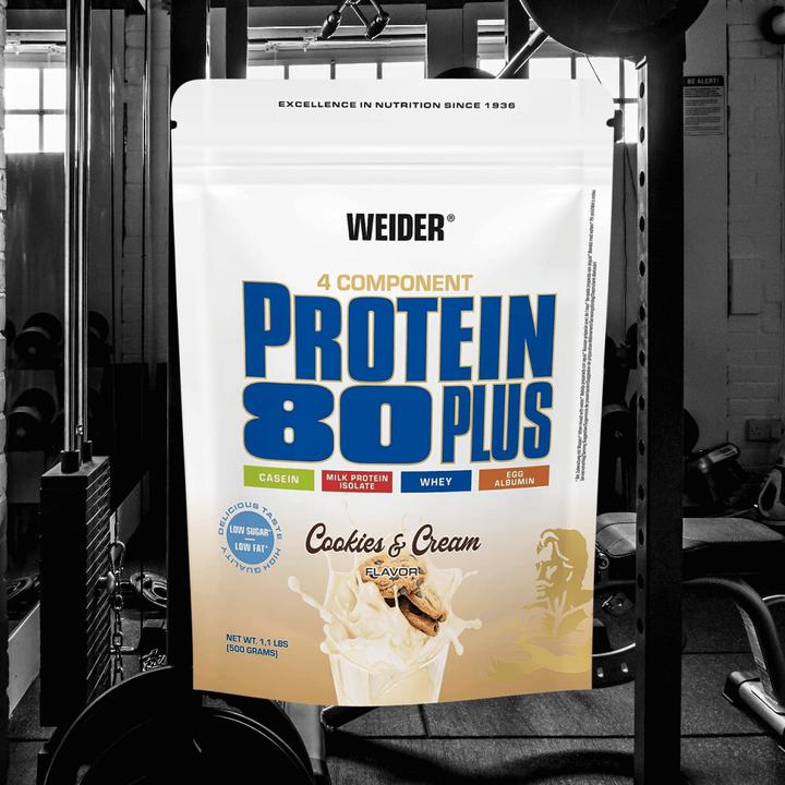 Immagine prodotto Weider Proteine 80 Plus (500 g, 1 x, Biscotto, Pomata)