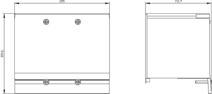 Actual product image Siemens Terminal cover Extended 3-pin 3VA9221