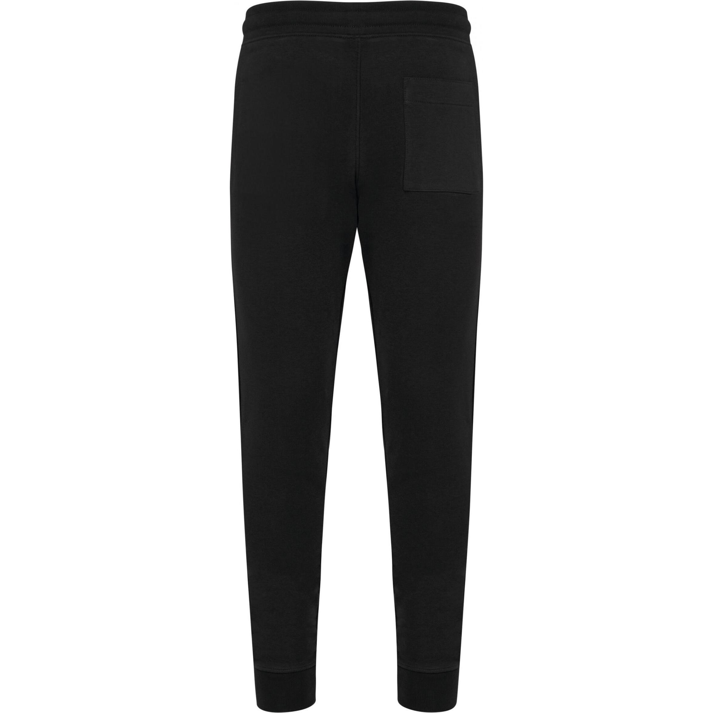 Thumbnail - Kariban, Herren, Sporthose, Ökofreundliche, ungeraute Molton-Hose (XXL), Schwarz, XXL