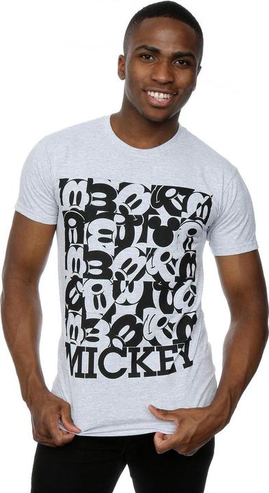 Immagine prodotto Disney Mickey Mouse Grid Maglietta Uomo (XL)