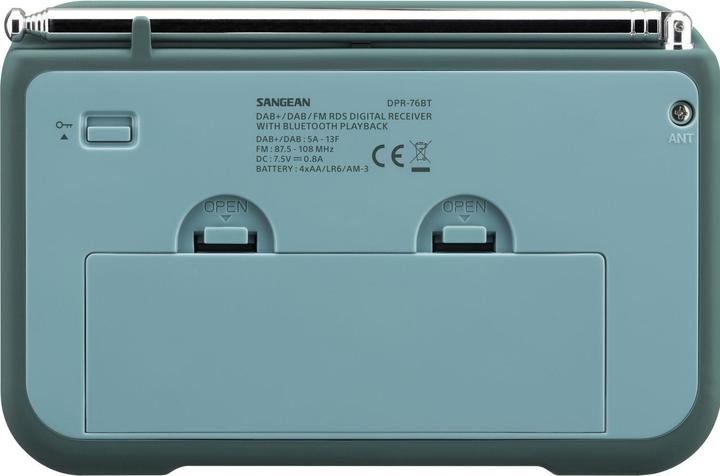 Produktbild Sangean DPR-76 BT (DAB+, FM, NFC, Bluetooth)