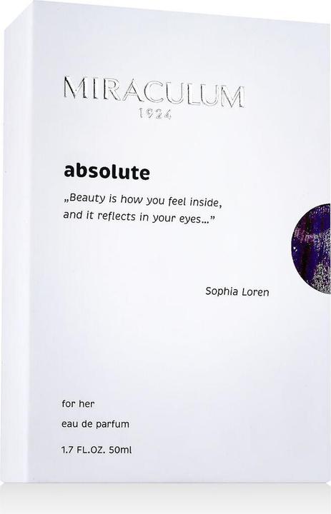 Immagine prodotto MIRACULUM Miracle Absolute EDP 50 ml (Eau de parfum, 50 ml)