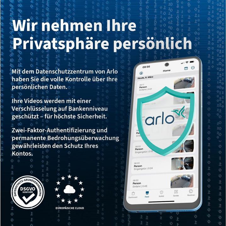 Actual product image Arlo Essential 3 HD PTZ (2er Set (1920 x 1080 Pixels)