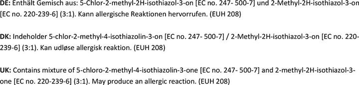 Valeurs nutritives et ingrédients Fimo Vernis
