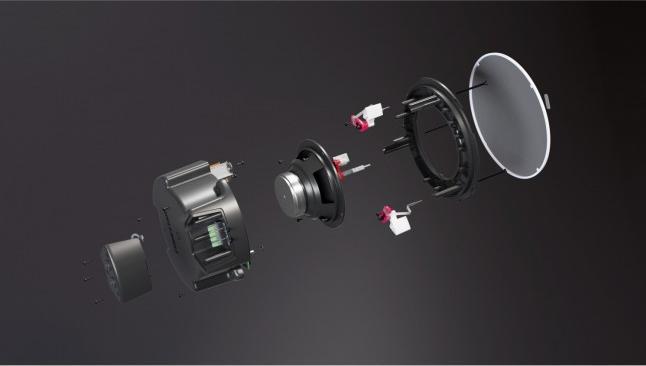 Produktbild Fonestar Deckenlautsprecher 8 Ip-65 Transformator 100V 30/15/7.5/3.75 W RMS (1 Stk.)