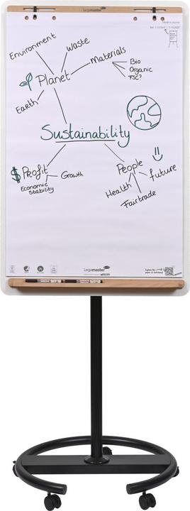 Produktbild Legamaster SKETCH INFINITE mobiles Flipchart Rundfuss