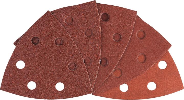 Bosch Zubehör PRO F460 sanding sheet, 93 x 93 mm, G60, G80, G120, G180, G240, 5 pcs. (100, 120, 180, 60, 80)