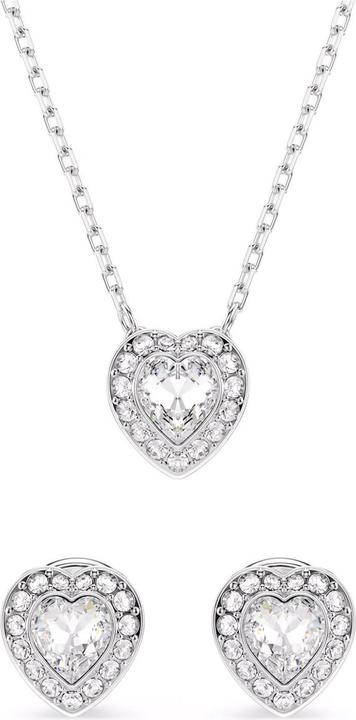 Produktbild Swarovski x Ariana Grande Set Verschiedene Schliffe Herz Weiss Rhodiniert (Swarovski Metall)