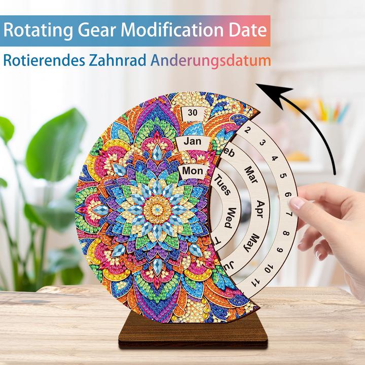 Actual product image Activity Board Diamantmalerei Kalender Basteln
