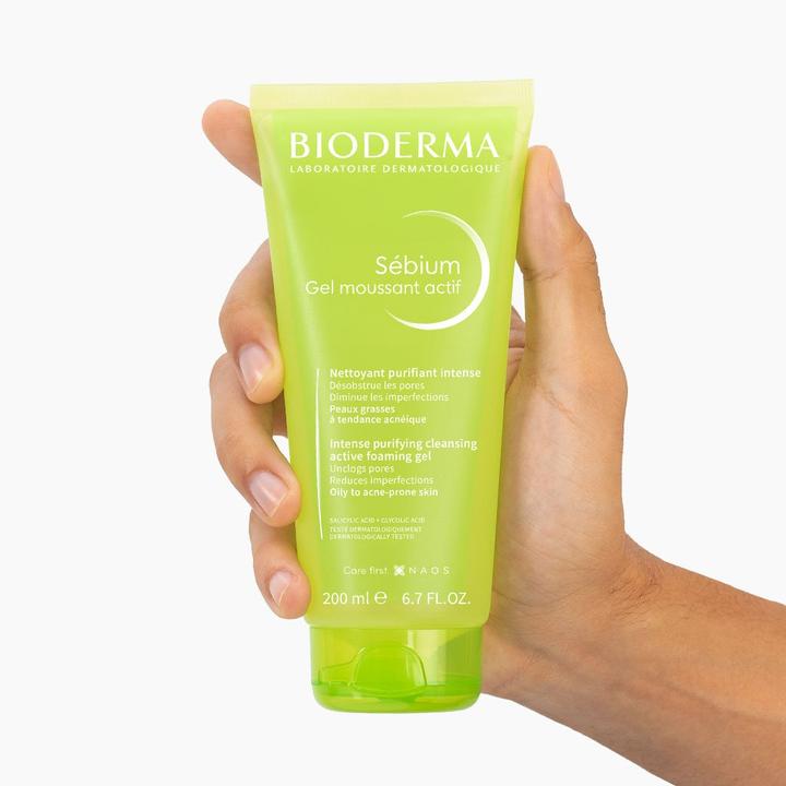 Actual product image Bioderma SÃ©bium Intense Purifying Cleansing Foaming Gel (Cleansing gel, 200 ml)