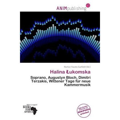 Halina ukomska, Fachbücher