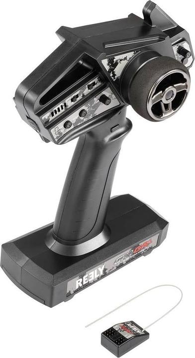 Actual product image Reely GT2+2 GYRO pistol grip remote control 2.4 GHz Number of channels: 4 incl. receiver