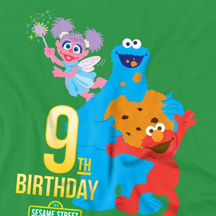 Produktbild Sesame Street TShirt 9 Geburtstag (M)