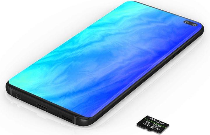 Actual product image PNY PRO ELITE PRIME 64GB X3 (64 GB, microSDXC, U3, UHS-I)