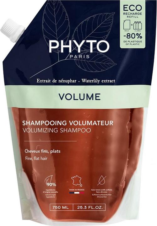 Produktbild Phyto Volume Eco-Refill Volumizing Shampoo 750 Ml (750 ml, Flüssiges Shampoo)